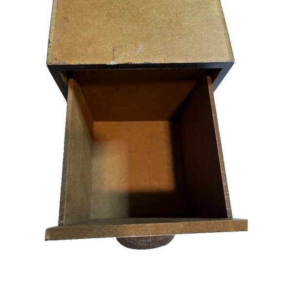 Hobby Lobby Cow Drawer Storage Cube Box 7"w x 8"h  Countrycore Rustic Farmcore - Picture 5 of 6